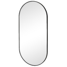 120cm Nova Oval Aluminium Wall Mirror